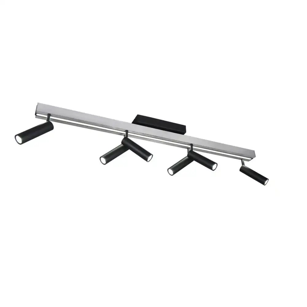 Trio Leuchten Hängelampe Zeno 6-flammig L 112,5 cm grau Trio Leuchten Hängelampe Zeno 6-flammig L 112,5 cm grau