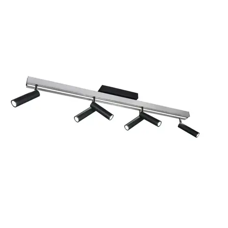 Trio Leuchten Hängelampe Zeno 6-flammig L 112,5 cm grau Trio Leuchten Hängelampe Zeno 6-flammig L 112,5 cm grau