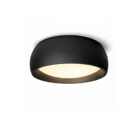 Artdelight Deckenleuchte Montana Ø 15 cm schwarz