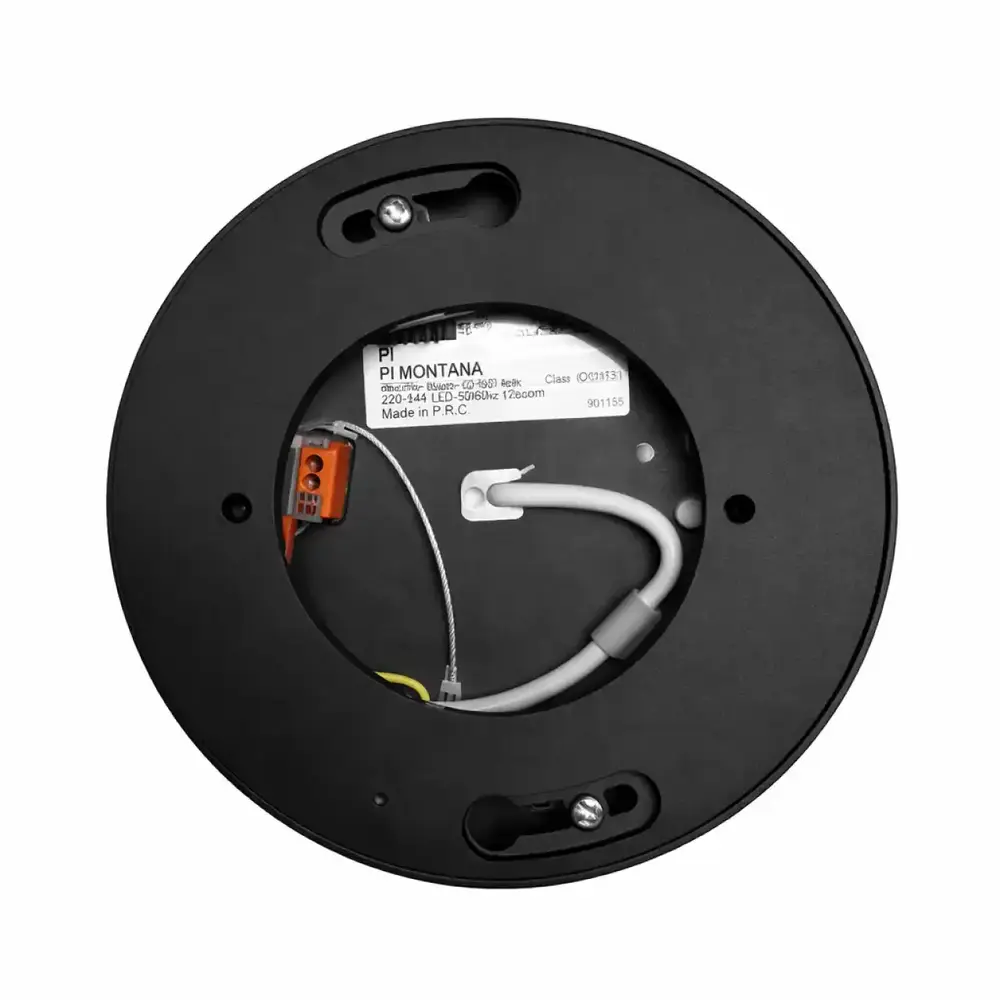 Artdelight Deckenleuchte Montana Ø 15 cm schwarz