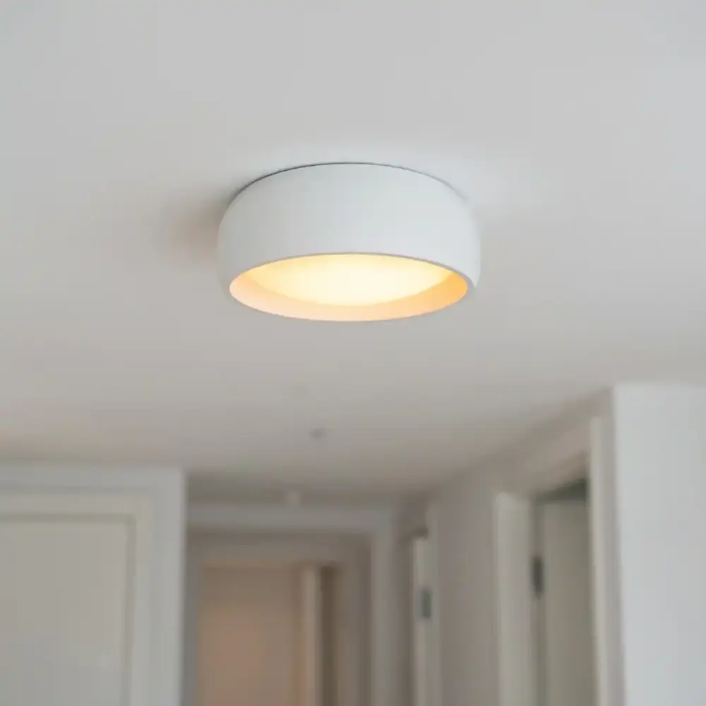 Artdelight Deckenleuchte Montana Ø 15 cm, weiß