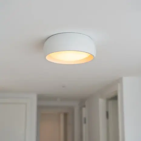 Artdelight Deckenleuchte Montana Ø 15 cm, weiß