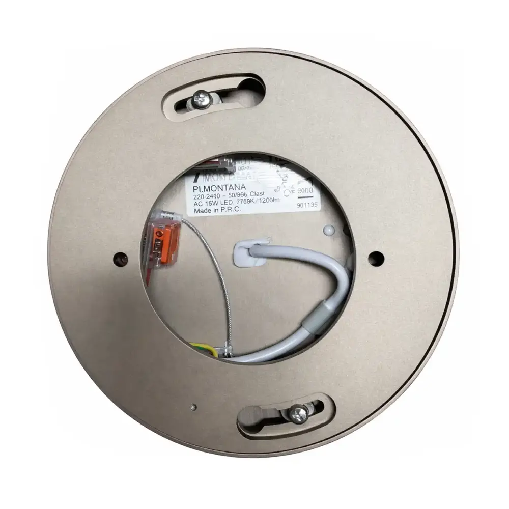 Artdelight Deckenleuchte Montana Ø 15 cm, champagnerfarben