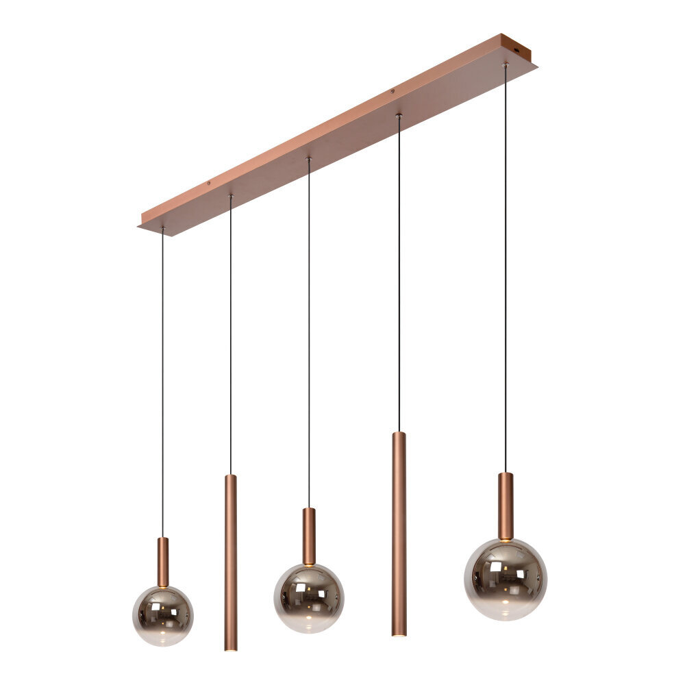Lucide JASMINE – Hängelampe – LED dimmbar – CCT – 7x4W 2200K/3300K – Kupfer | Premium Lucide JASMINE – Hängelampe – LED dimmbar – CCT – 7x4W 2200K/3300K – Kupfer | Premium