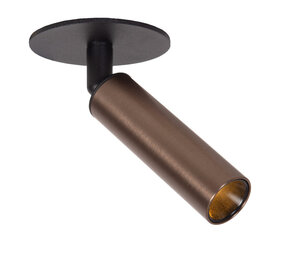 KEONI - Plafondspot - Ø 8 cm - LED - 1xG9 - Koffie | Essential