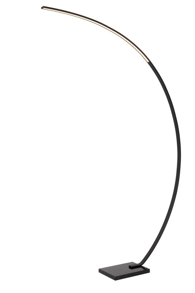 Lucide CURVE – Bogenlampe – LED, dimmbar – 1×15 W, 2700 K – Schwarz