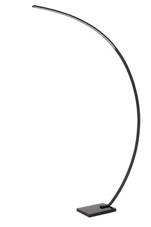 Lucide CURVE – Bogenlampe – LED, dimmbar – 1×15 W, 2700 K – Schwarz