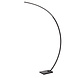 Lucide CURVE – Bogenlampe – LED, dimmbar – 1×15 W, 2700 K – Schwarz