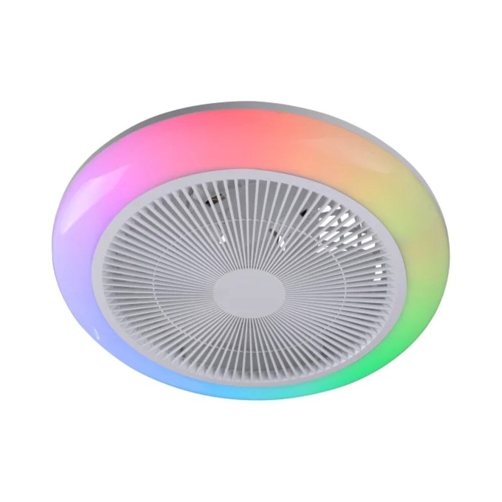 Paul Neuhaus Deckenventilator Brenda Ø 46 cm RGB weiß