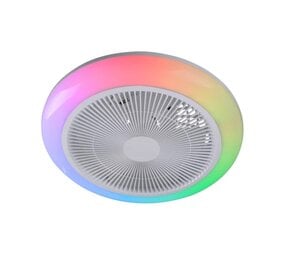 Paul Neuhaus Deckenventilator Brenda Ø 46 cm RGB weiß
