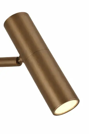 Freelight Stehlampe Undici, 3-flammig, H 165 cm, bronze-gold
