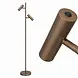 Freelight Stehlampe Undici, 2-flammig, H 150 cm, bronze-gold