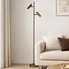 Freelight Stehlampe Undici, 2-flammig, H 150 cm, bronze-gold