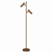 Freelight Stehlampe Undici, 2-flammig, H 150 cm, bronze-gold