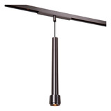 Lucide Premium LINIAL TUBIZ Hängeleuchte – 1-Phasen-Schienensystem / Smart-Schienenbeleuchtung – Smart – 48-V-Schiene – 1xLED – Mattschwarz-Chrom