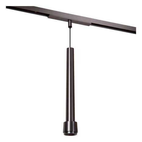 Lucide Premium LINIAL TUBIZ Hängeleuchte – 1-Phasen-Schienensystem / Smart-Schienenbeleuchtung – Smart – 48-V-Schiene – 1xLED – Mattschwarz-Chrom