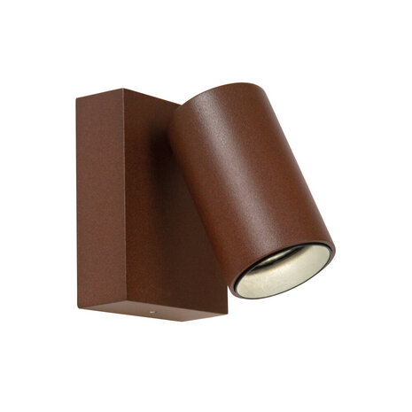 Lucide EMERIC – Wandstrahler / Wandleuchte für den Innen- und Außenbereich – LED – CCT – 1×9 W 2700 K/4000 K – IP65 – Rostbraun | Essential Lucide EMERIC – Wandstrahler / Wandleuchte für den Innen- und Außenbereich – LED – CCT – 1×9 W 2700 K/4000 K – IP65 – Rostbraun | Essential