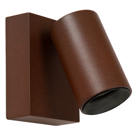Lucide EMERIC – Wandstrahler / Wandleuchte für den Innen- und Außenbereich – LED – CCT – 1×9 W 2700 K/4000 K – IP65 – Rostbraun | Essential Lucide EMERIC – Wandstrahler / Wandleuchte für den Innen- und Außenbereich – LED – CCT – 1×9 W 2700 K/4000 K – IP65 – Rostbraun | Essential