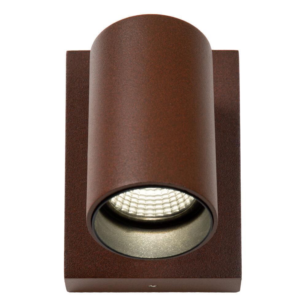 Lucide EMERIC – Wandstrahler / Wandleuchte für den Innen- und Außenbereich – LED – CCT – 1×9 W 2700 K/4000 K – IP65 – Rostbraun | Essential Lucide EMERIC – Wandstrahler / Wandleuchte für den Innen- und Außenbereich – LED – CCT – 1×9 W 2700 K/4000 K – IP65 – Rostbraun | Essential