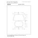 Lucide DENISE – Tischlampe – Ø 55 cm – 1xE27 – Braun | Vibes