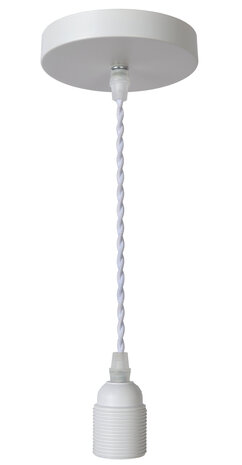 Lucide Eigenmarke ALINEA ARGUIN – Hängeleuchte – 1xE27 – Weiß