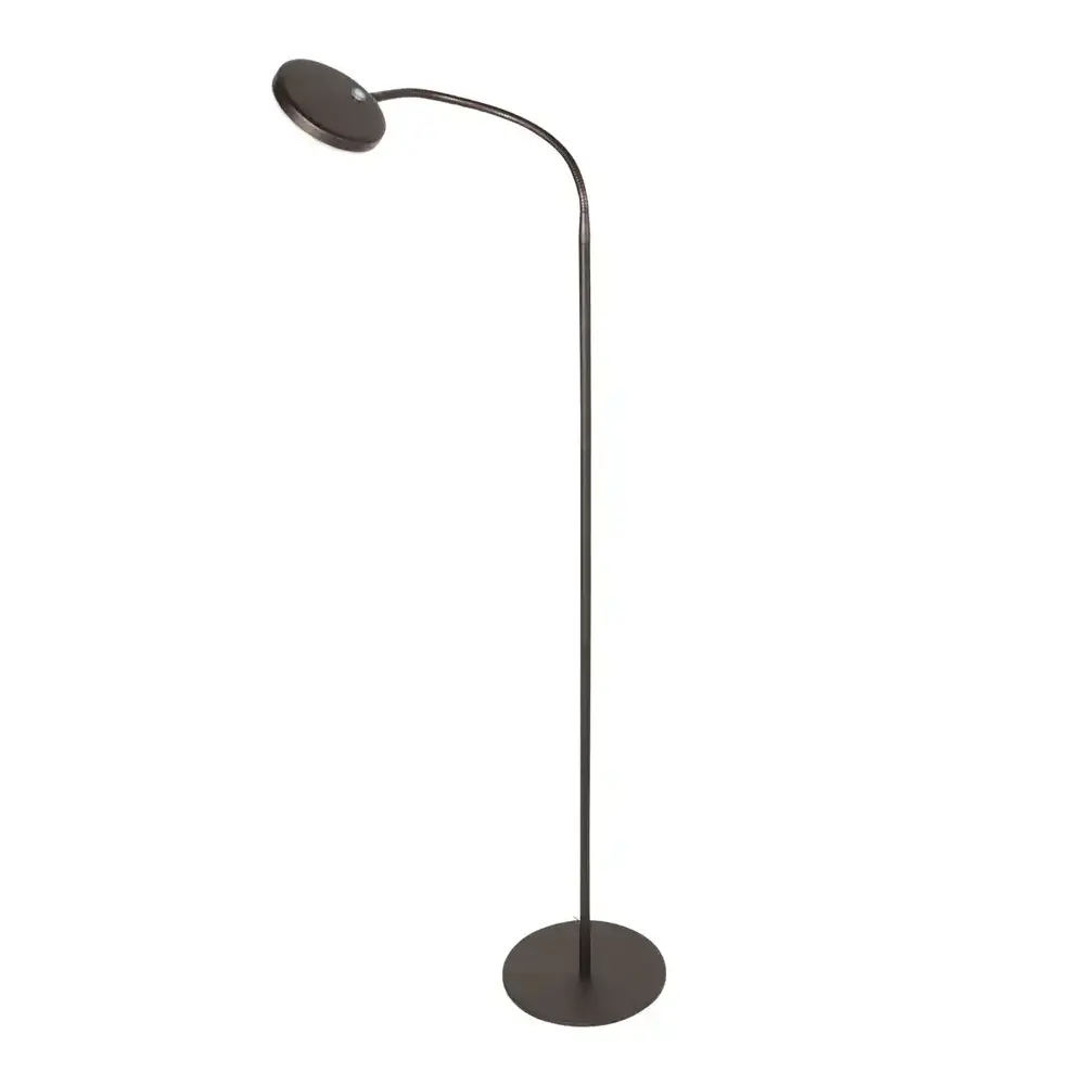 Mexlite Stehlampe Platu, Höhe 132 cm, Farbe: Kakao