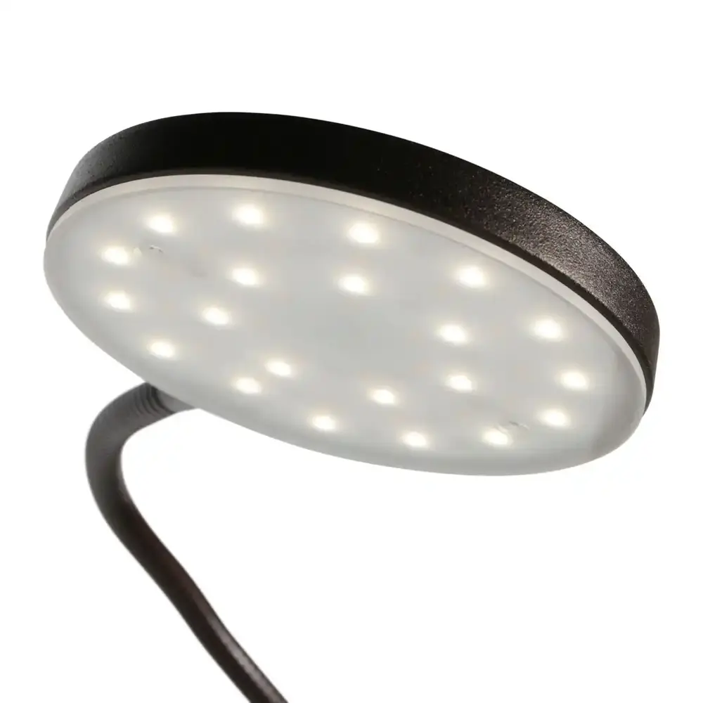 Mexlite Stehlampe Platu, Höhe 132 cm, Farbe: Kakao
