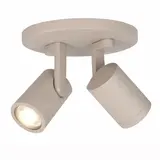 Highlight Spot HALO 2-flammig rund beige
