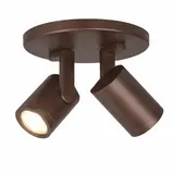 Highlight HALO 2-Licht-Spot, rund, in der Farbe Kakao