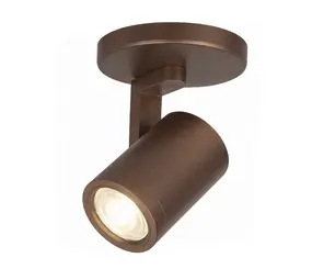 Highlight HALO 1-Licht-Spot in Kakaobraun
