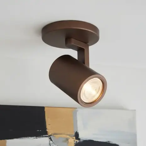 Highlight HALO 1-Licht-Spot in Kakaobraun