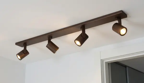 Highlight HALO 4 Lichtleiste, L 91 cm, Farbe: Kakao