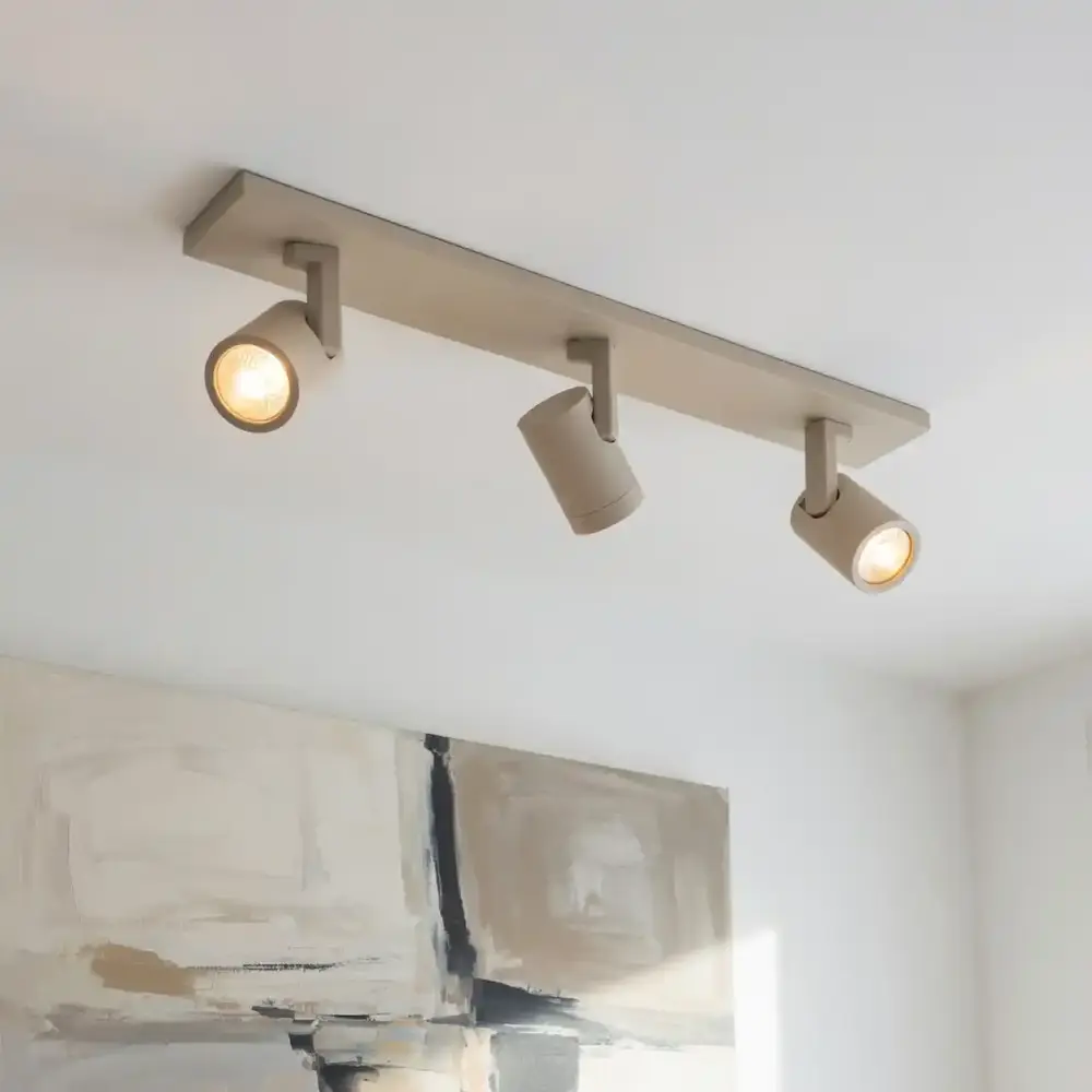 Highlight HALO 3-Licht-Leuchte, beige