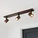 Highlight HALO 3-Licht-Spot, kakaobraun