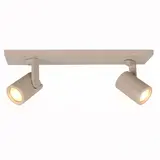 Highlight Spot HALO 2-flammig Balken beige