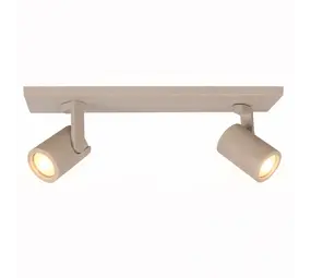 Highlight Spot HALO 2-flammig Balken beige