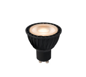 Lucide MR16 - LED-Lampe - Ø 5 cm - LED - GU10 - 1x5W 2700K - Tag/Nacht-Sensor - Schwarz