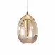 Highlight Hängelampe Egg 8-flammig L 115 x B 18 cm Champagner