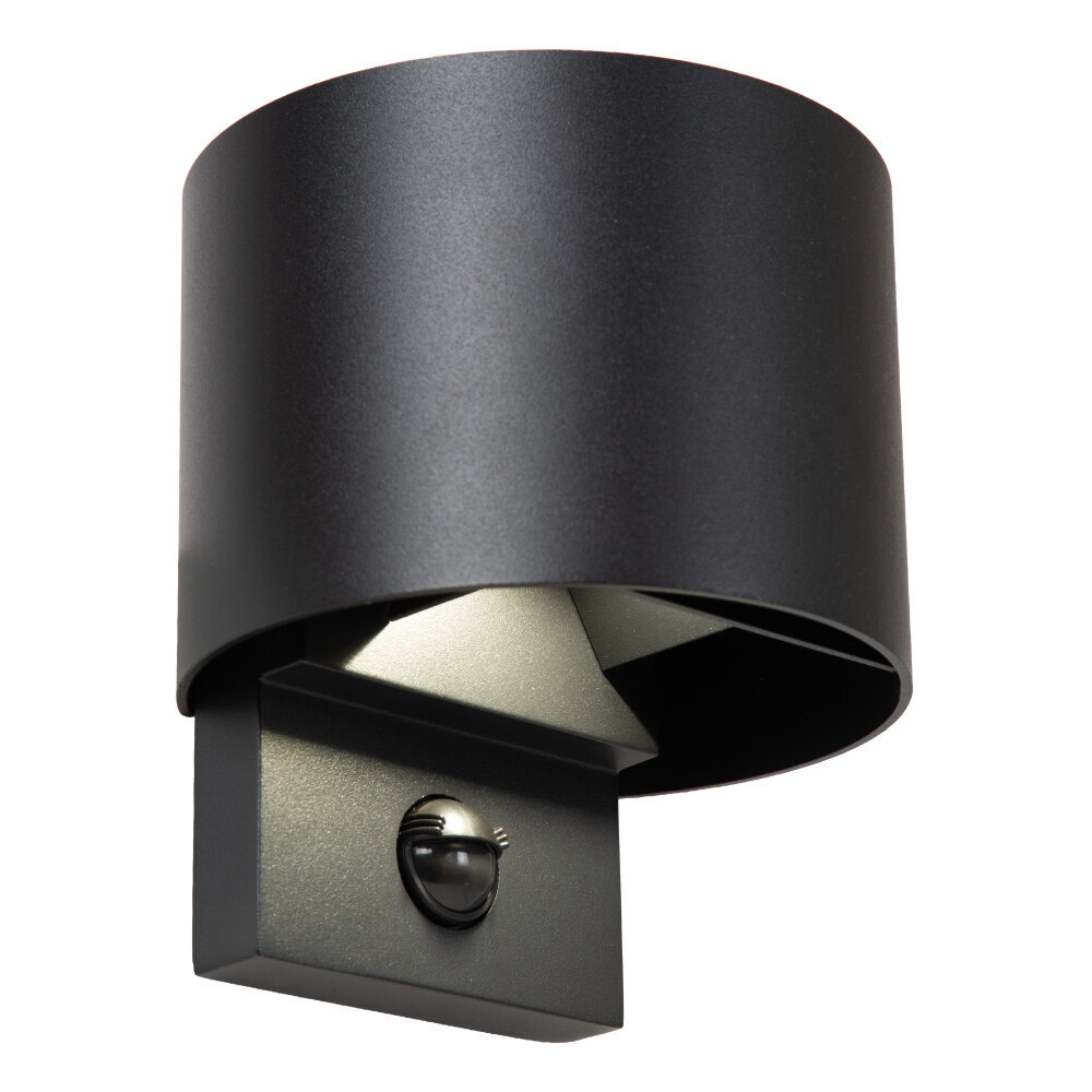 TADZIO - Wandlamp Binnen/Buiten - LED Dimb. - CCT - 1x7W 2700K/4000K - IP65 - Bewegingssensor - Zwart | Essential