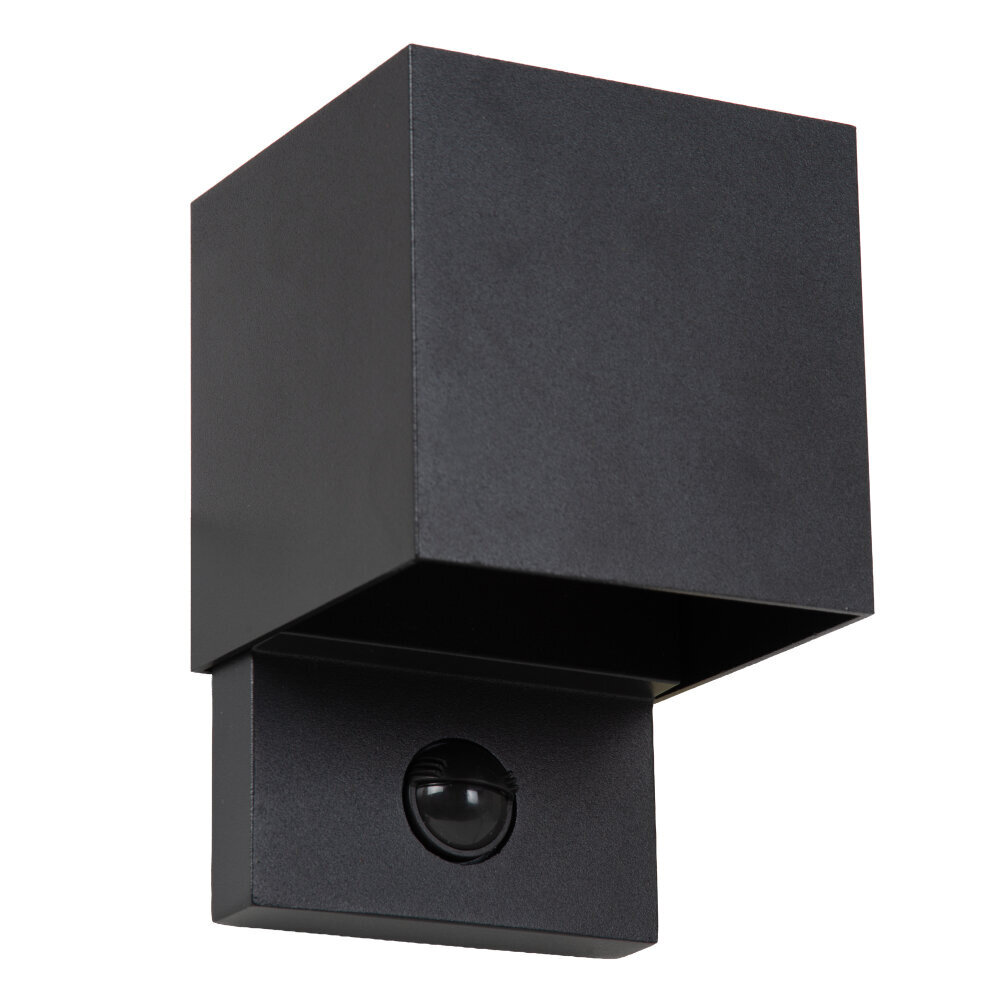 TADZIO - Wandlamp Binnen/Buiten - LED Dimb. - CCT - 1x7W 2700K/4000K - IP65 - Bewegingssensor - Zwart | Essential