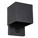 TADZIO - Wandlamp Binnen/Buiten - LED Dimb. - CCT - 1x7W 2700K/4000K - IP65 - Bewegingssensor - Zwart | Essential