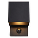 TADZIO - Wandlamp Binnen/Buiten - LED Dimb. - CCT - 1x7W 2700K/4000K - IP65 - Bewegingssensor - Zwart | Essential