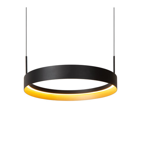 RADIANT - Hanglamp - LED Dimb. - CCT - 2x38W 2700K/4000K - Zwart | Vibes