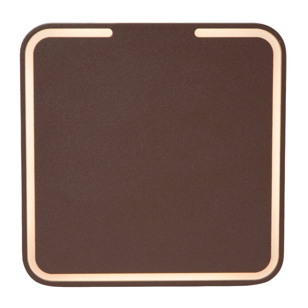 Lucide FINISTER - Wandleuchte Innen/Außen - LED - 1x7W 2700K - IP54 - Rostbraun | Essential