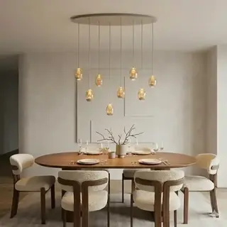 Ovale Hängelampen