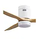 CristalRecord Deckenventilator Nine, Ø 132 cm, Holz, weiß