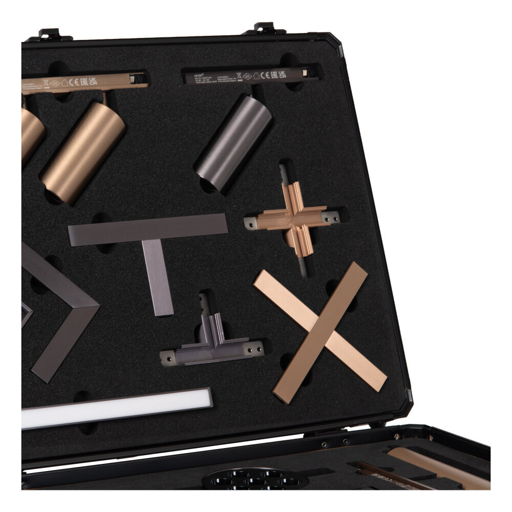 LINIAL KOFFER (Schiene in Champagner)