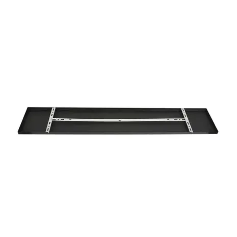 Ylumen Deckenplatte 140 x 25 cm – ohne Löcher – schwarz