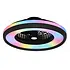 Deckenventilator Ventola Tuya Ø 60 cm RGB schwarz