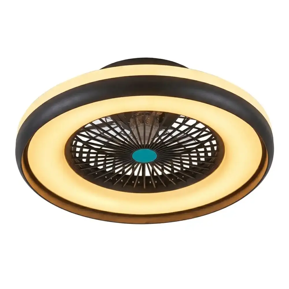 Freelight Deckenventilator Ventola Tuya Ø 60 cm RGB schwarz Freelight Deckenventilator Ventola Tuya Ø 60 cm RGB schwarz